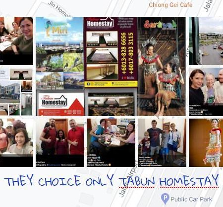 Tabun Homestay Miri Esterno foto