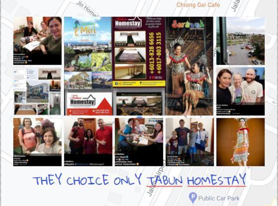 Tabun Homestay Miri Esterno foto